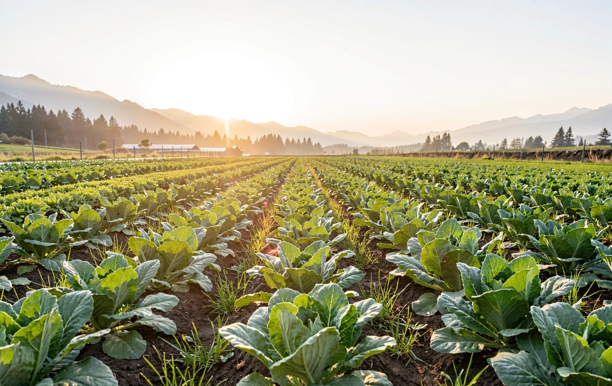 Campos de agricultura orgánica en Chile